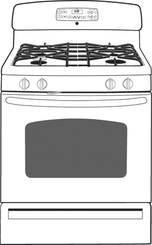 GE JGB281DERBB Black