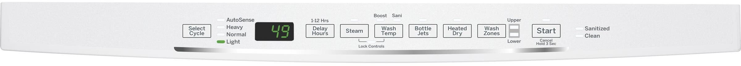 GE GDT695SGJWW White