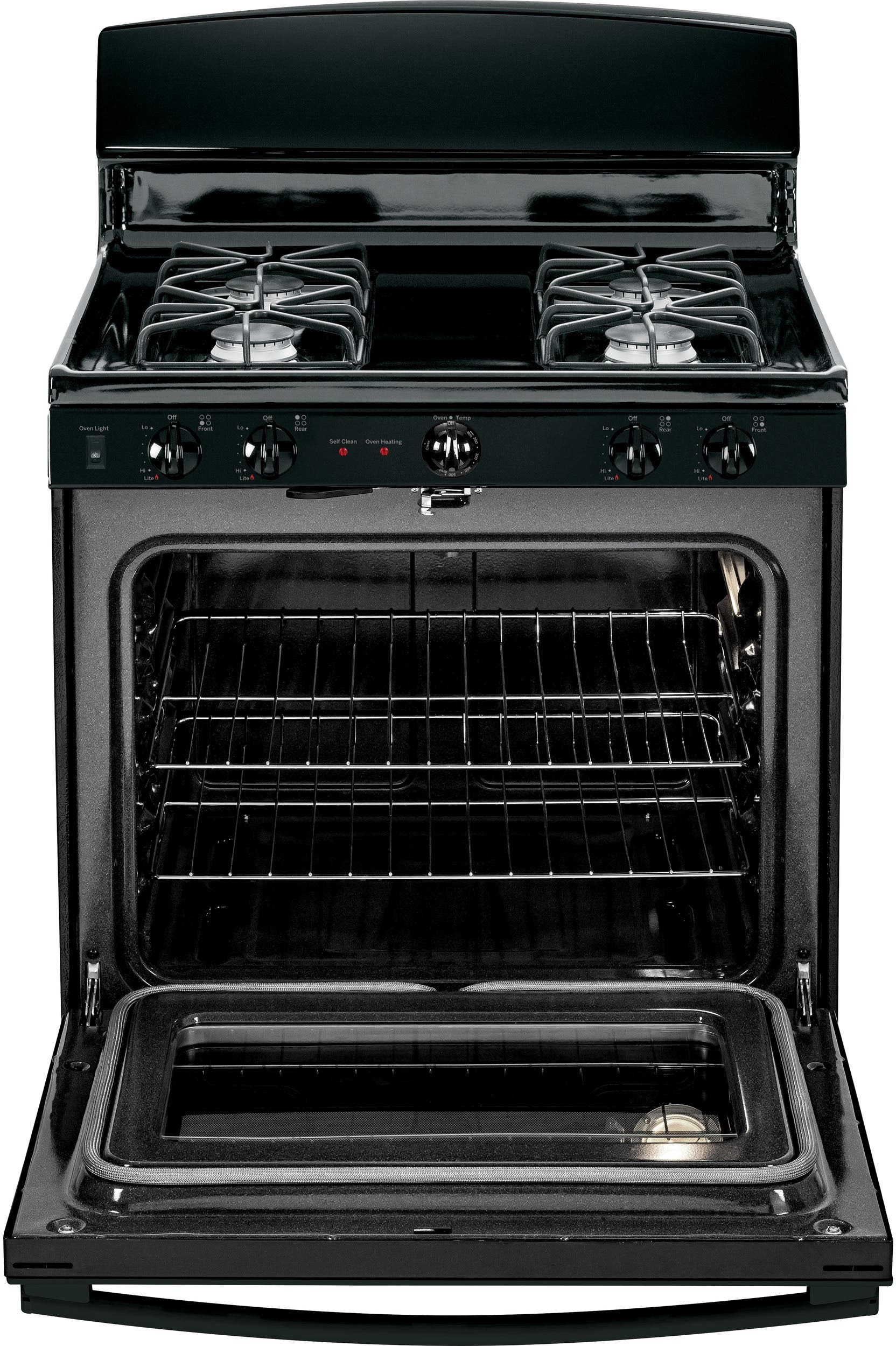 GE JGB450DEFBB Black
