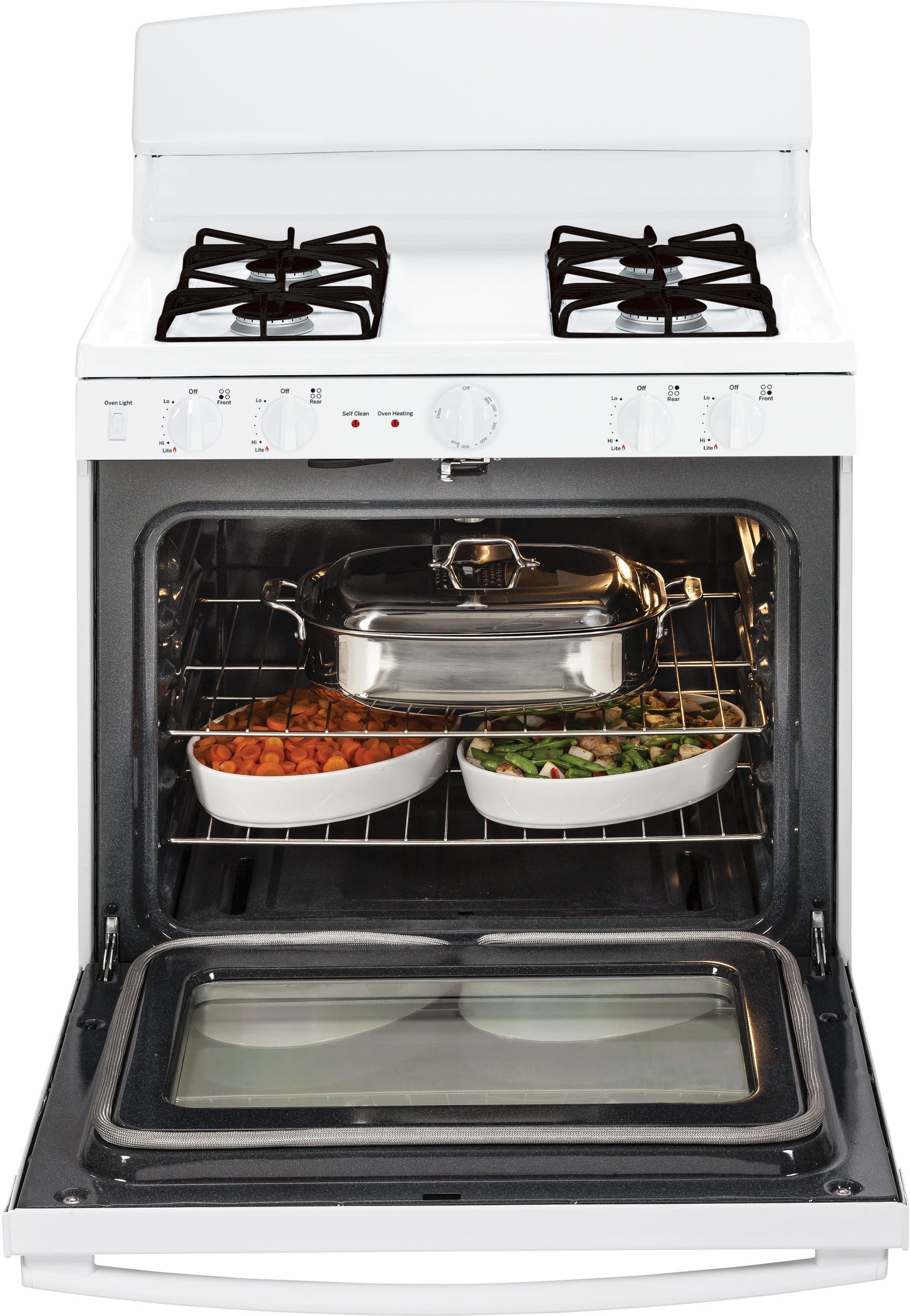 GE JGB450DEFWW White