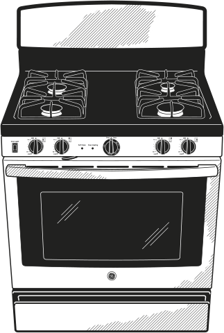 GE JGB450REFSS Stainless Steel
