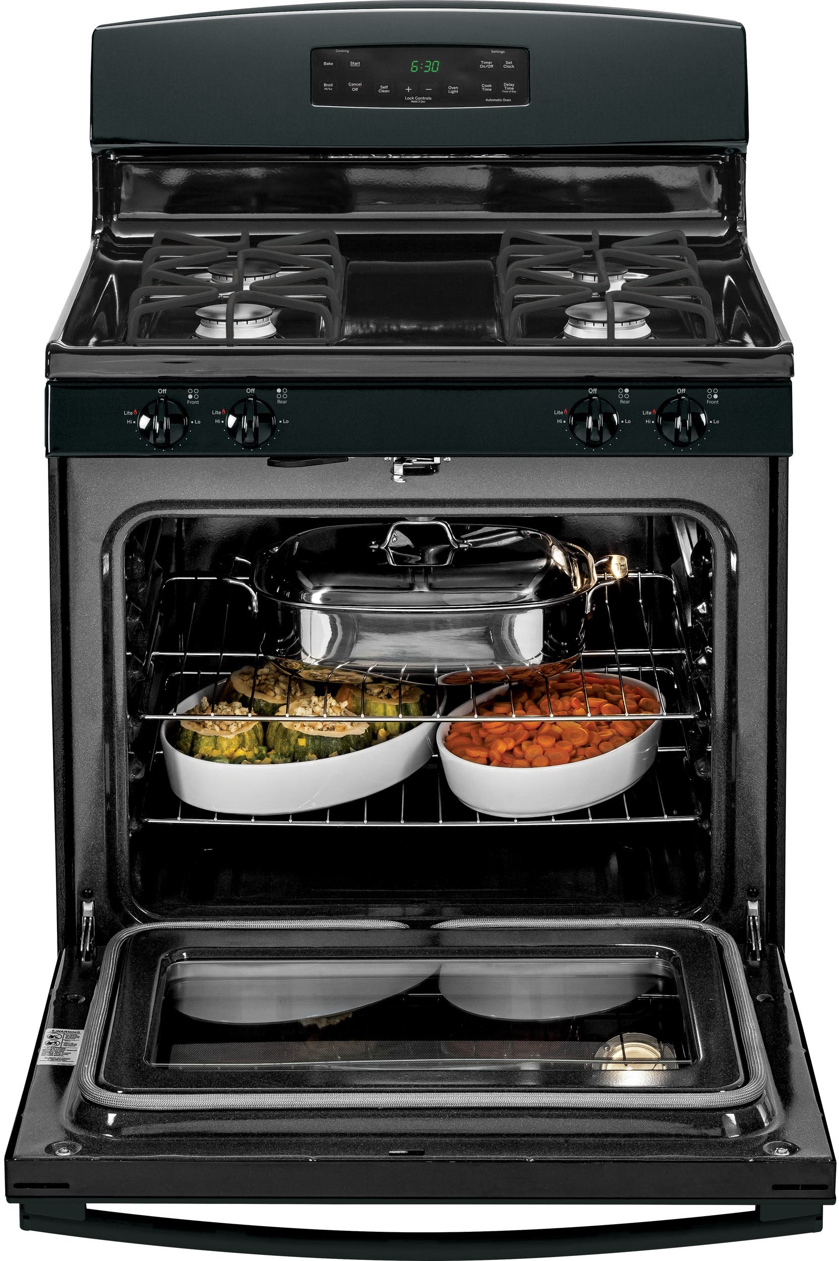 GE JGB630DEFBB Black