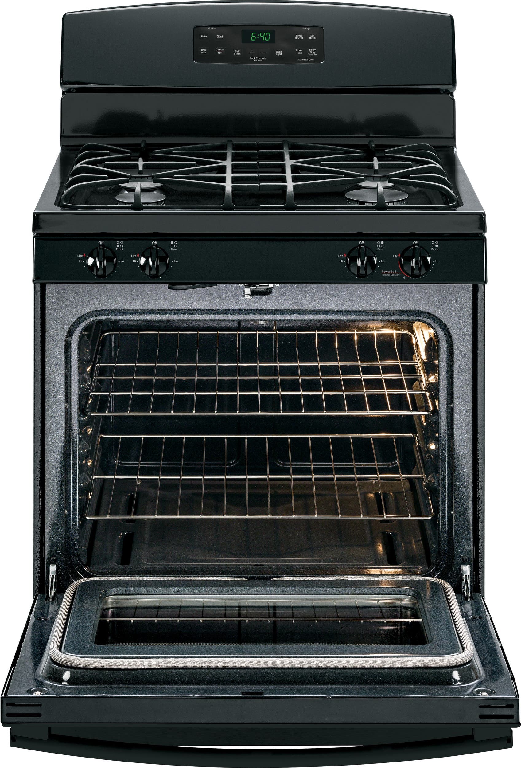 GE JGB640DEFBB Black