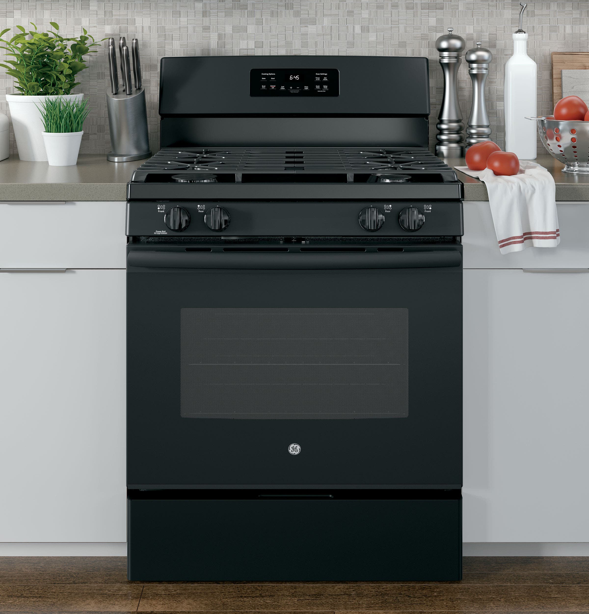 GE JGB645DEKBB Black