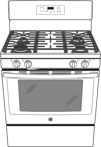 GE JGB645DEKBB Black