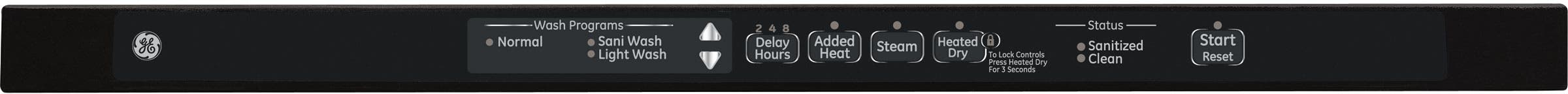 GE GDWT200RBB Black