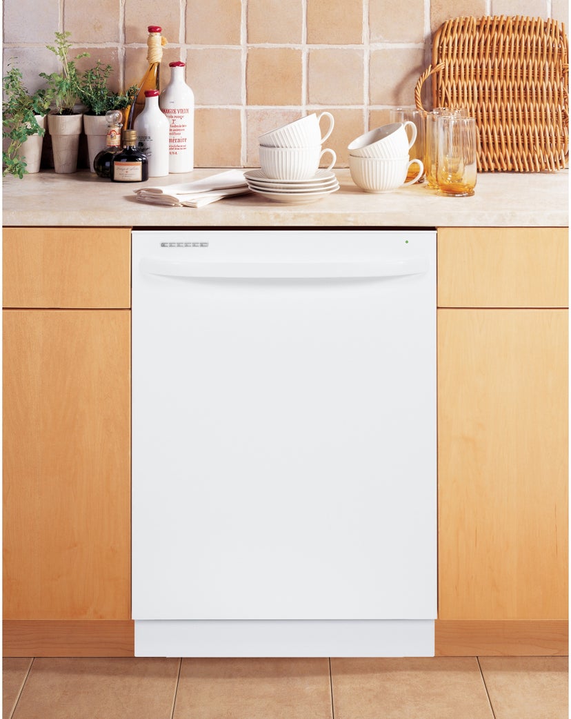 GE GDWT308VWW Fully Integrated Dishwasher with 14-Place Settings...