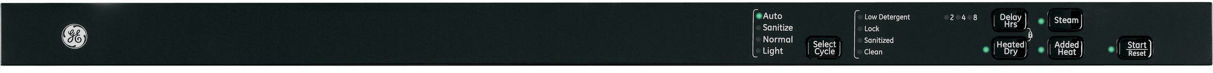 GE GDWT708VBB Black