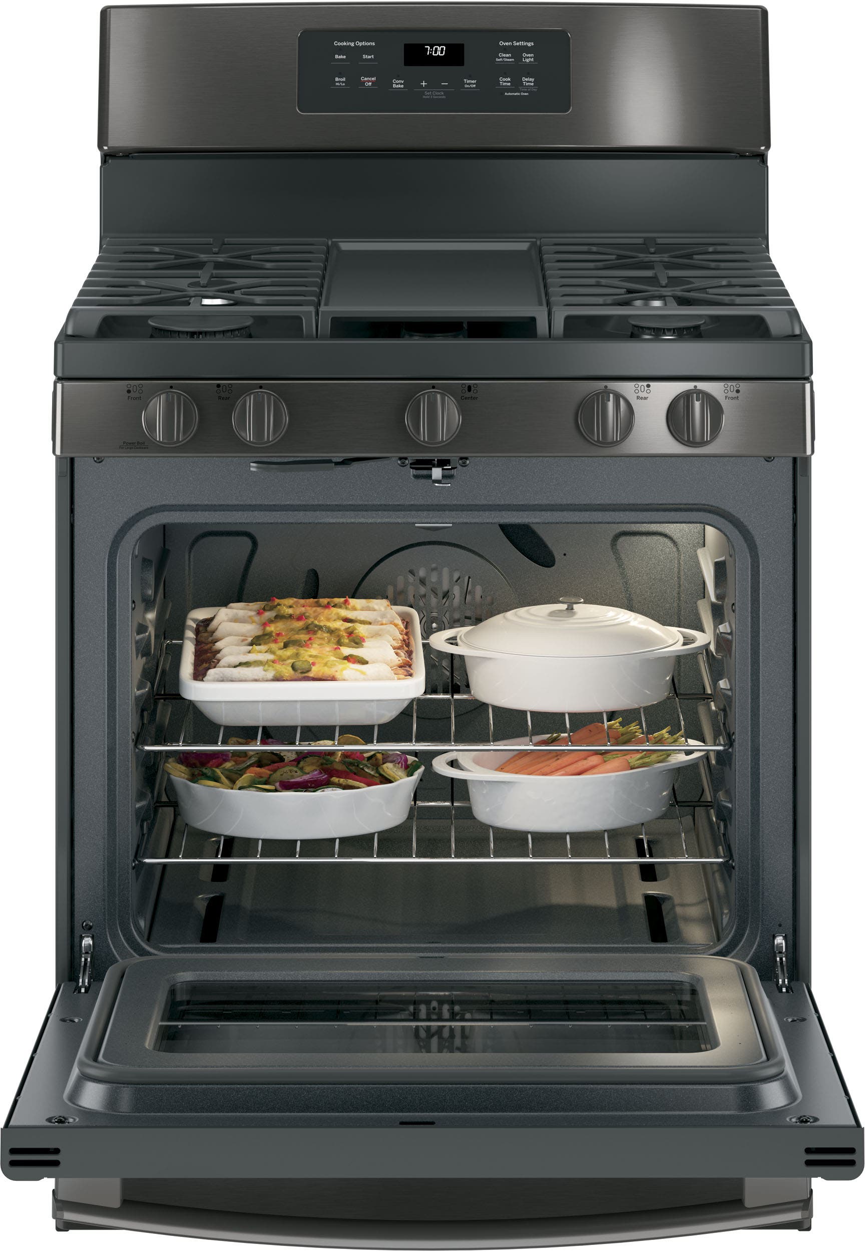 GE JGB700BEJTS Black Stainless Steel