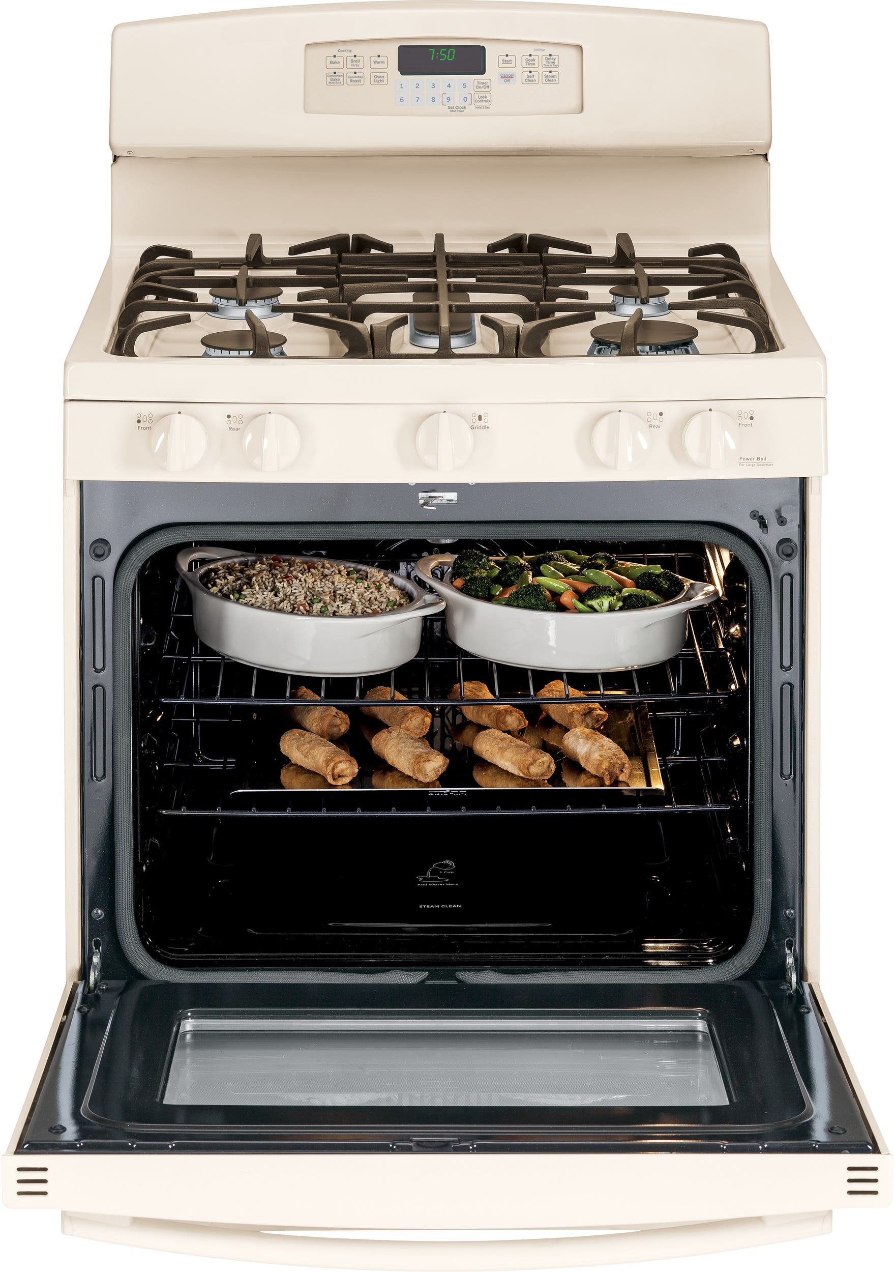 GE JGB750DEFCC Bisque