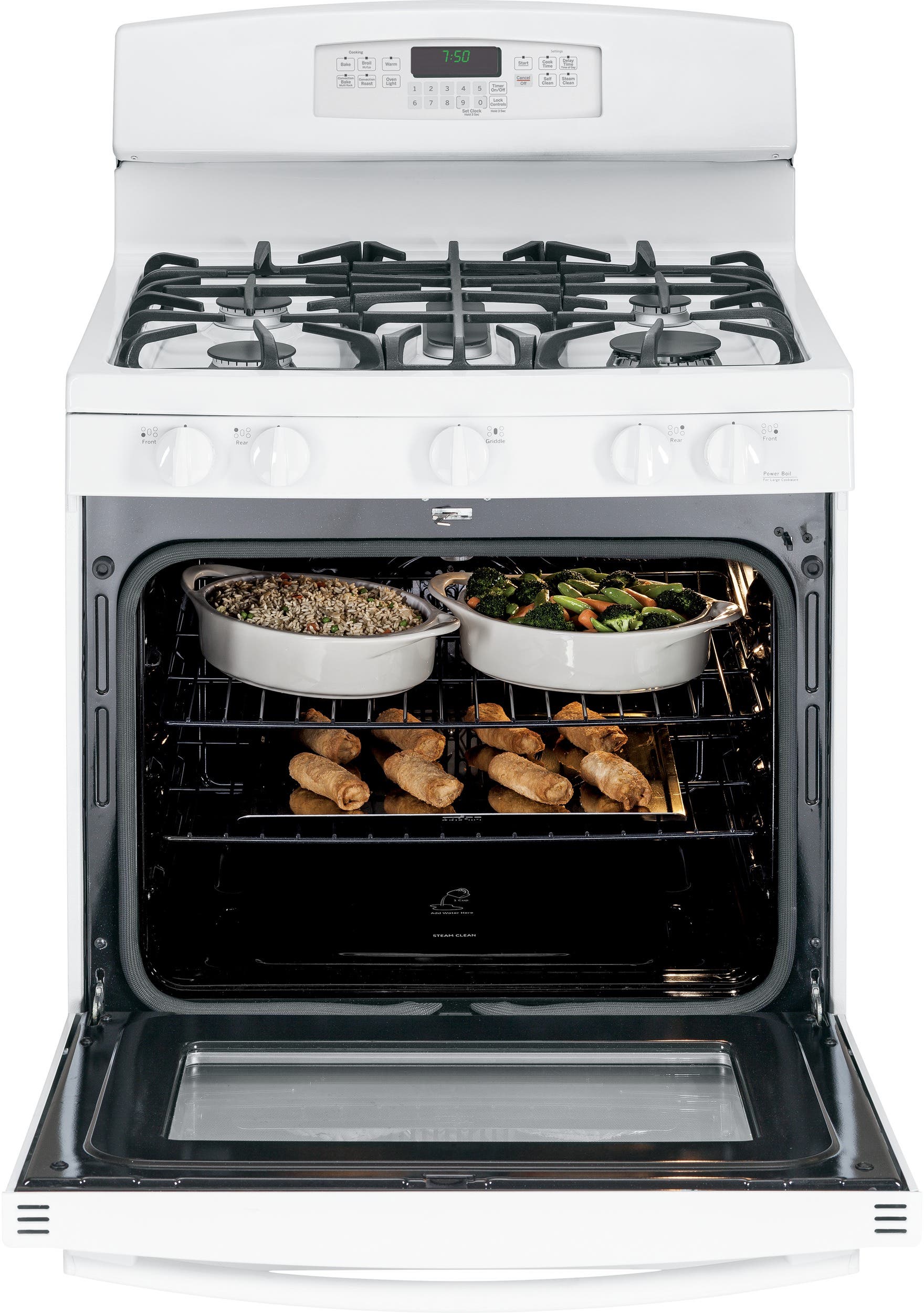 GE JGB750DEFWW White