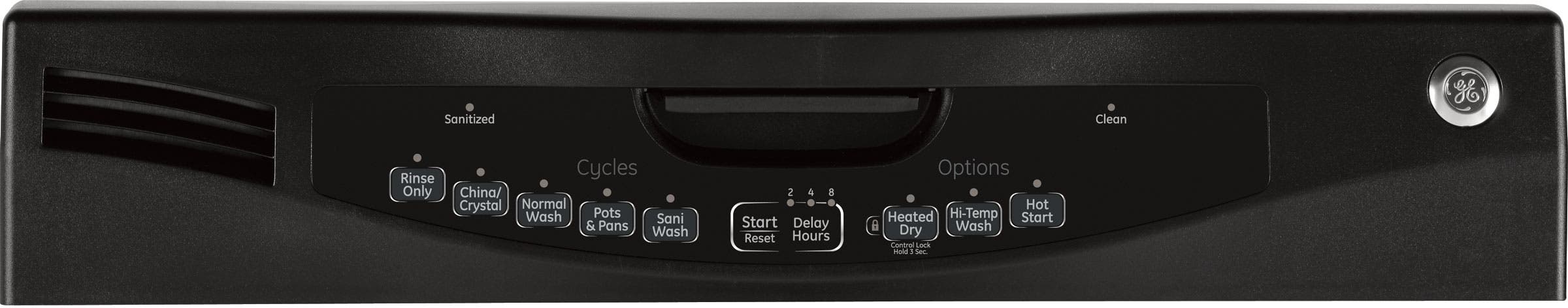 GE GLD5600RBB Black