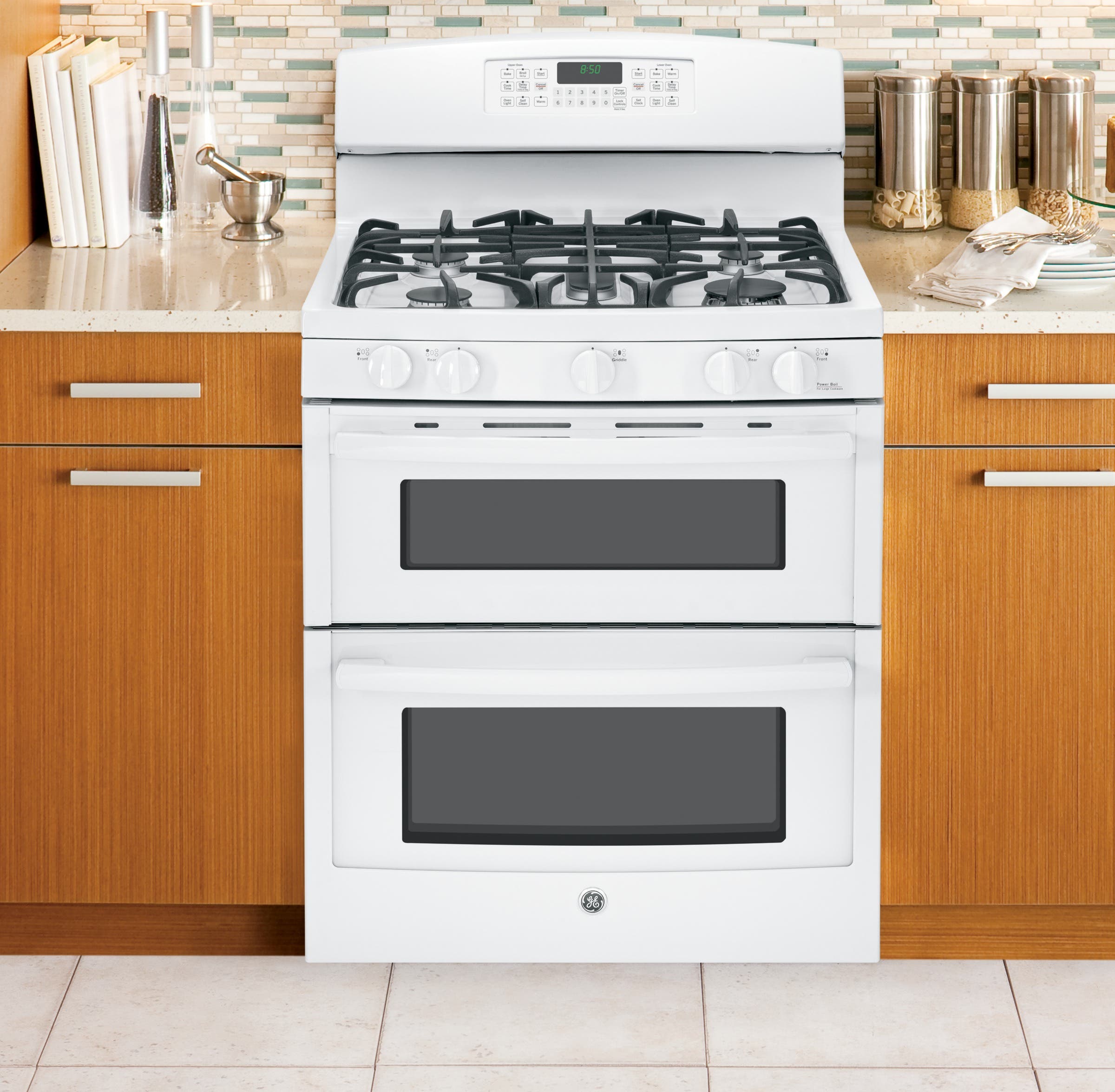 GE JGB850DEFWW White