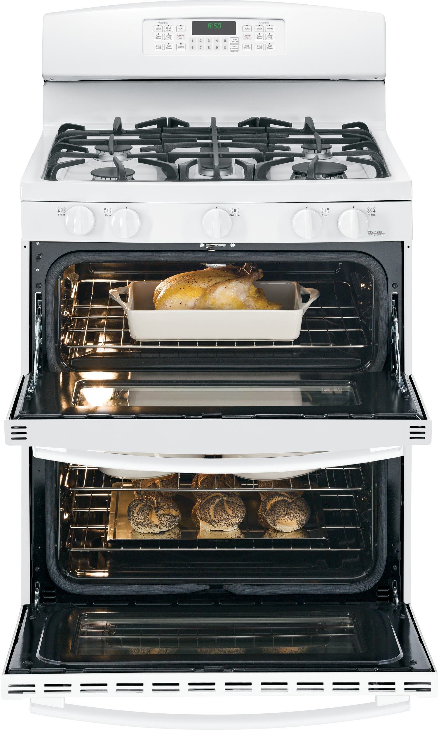 GE JGB850DEFWW White