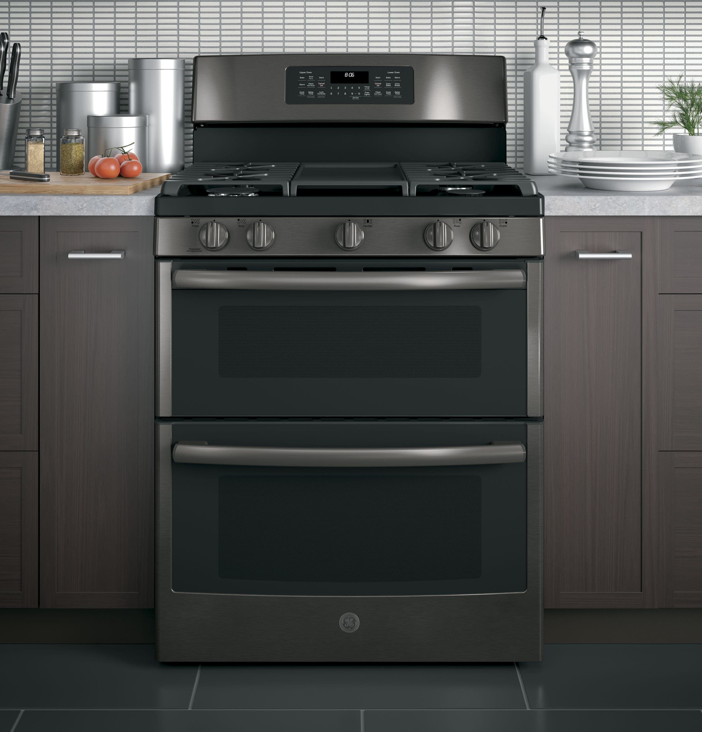 GE JGB860BEJTS Black Stainless