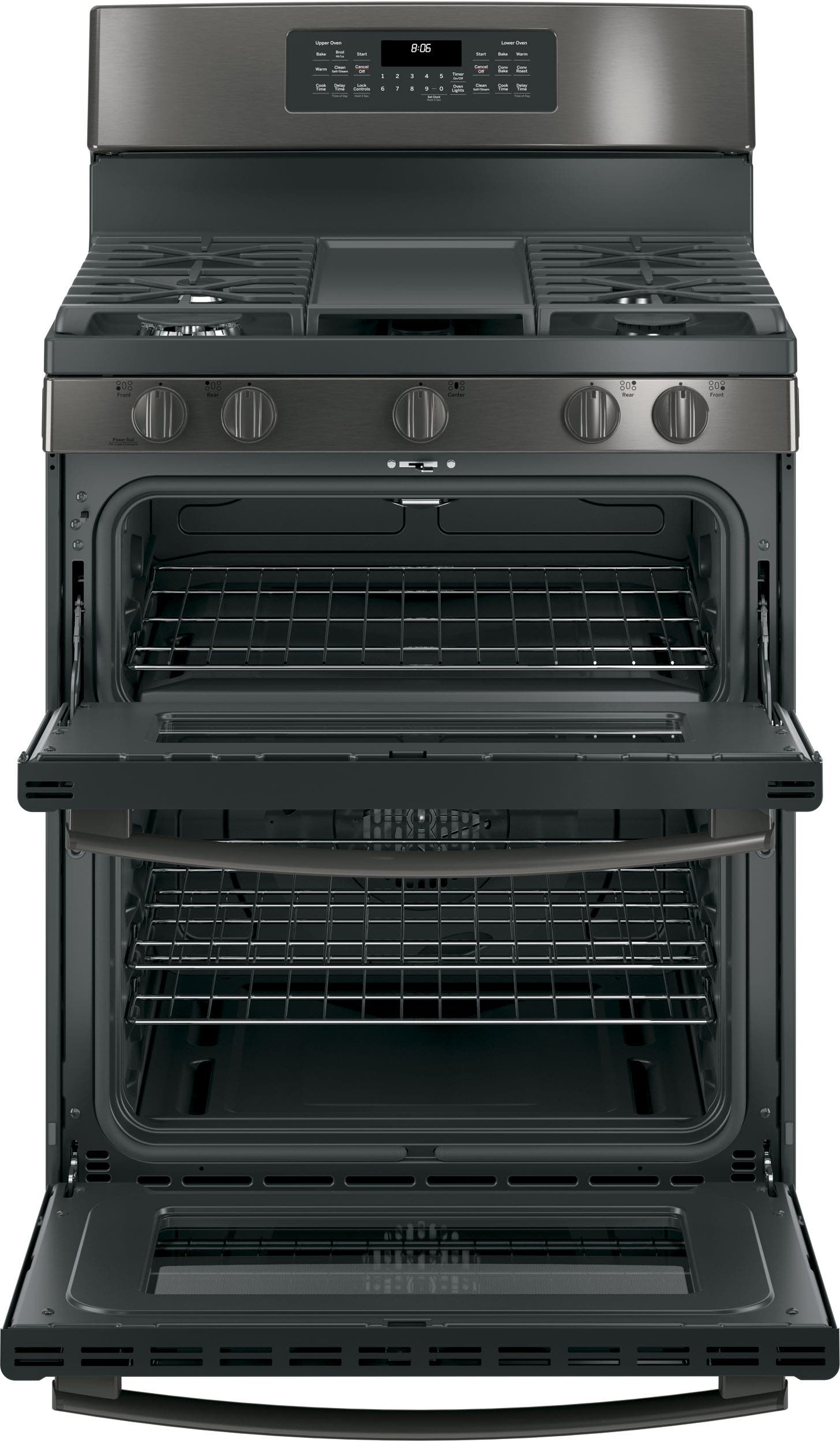GE JGB860BEJTS Black Stainless