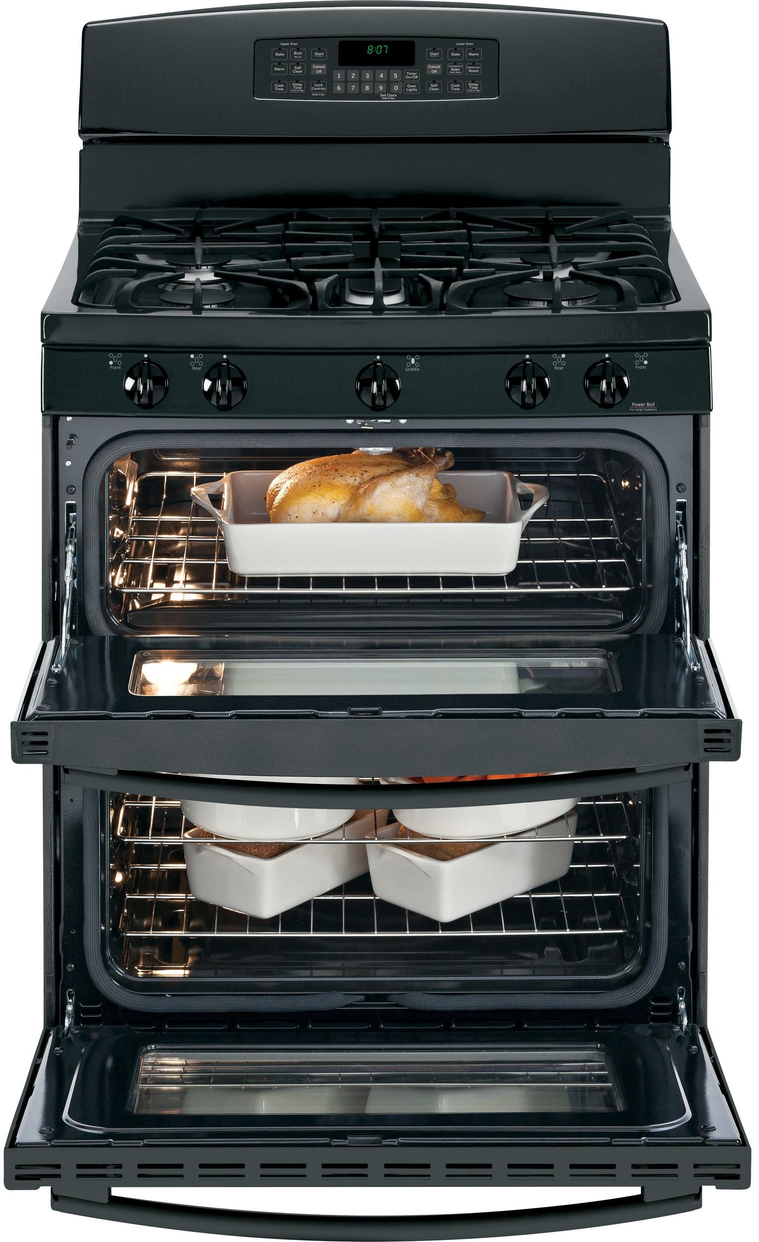GE JGB870DEFBB Black