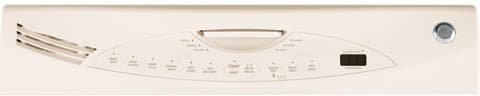 GE GLD6800NCC Bisque on Bisque