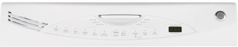 GE GLD6800NWW White on White