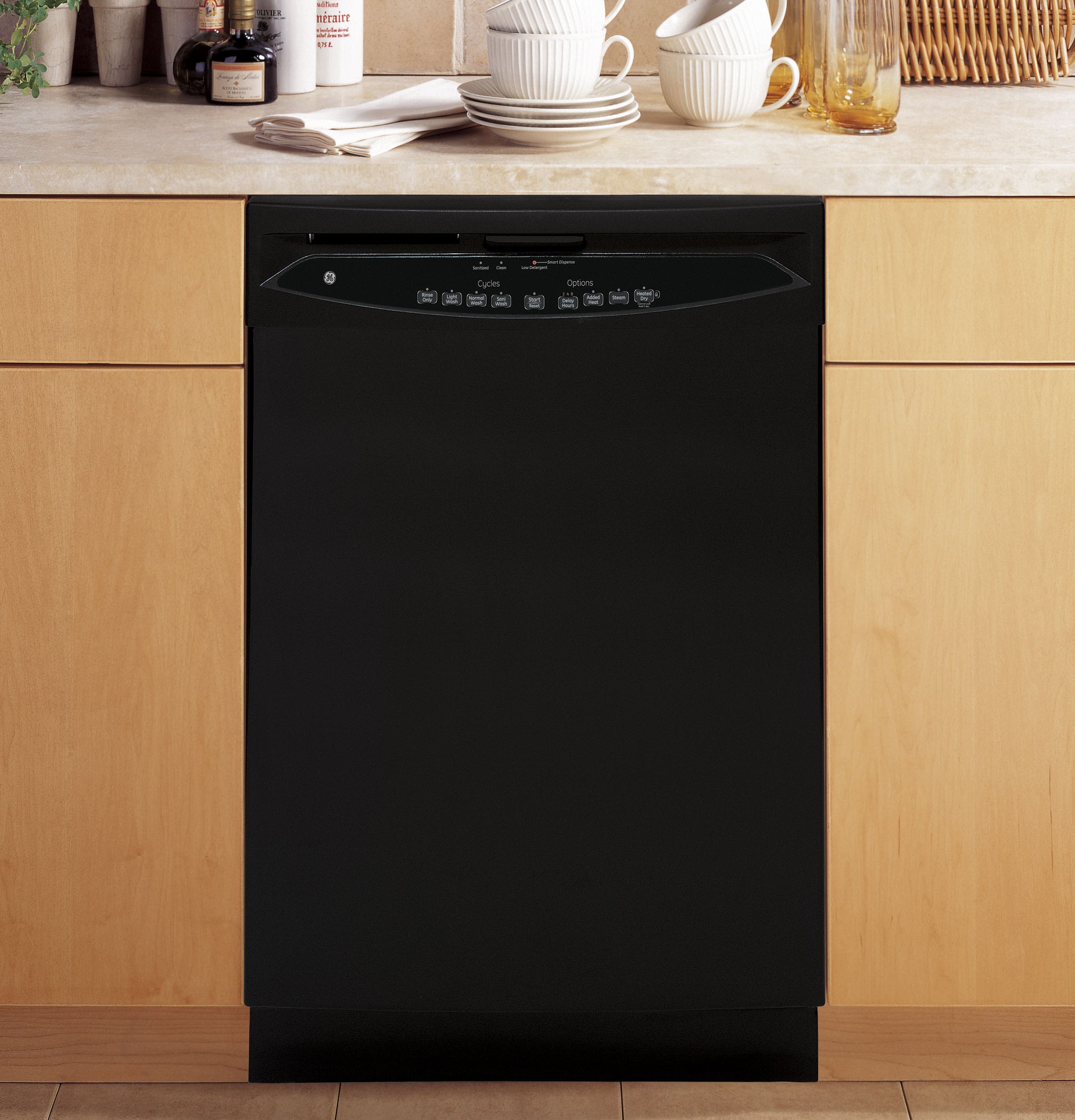 GE GLD6906RBB Black