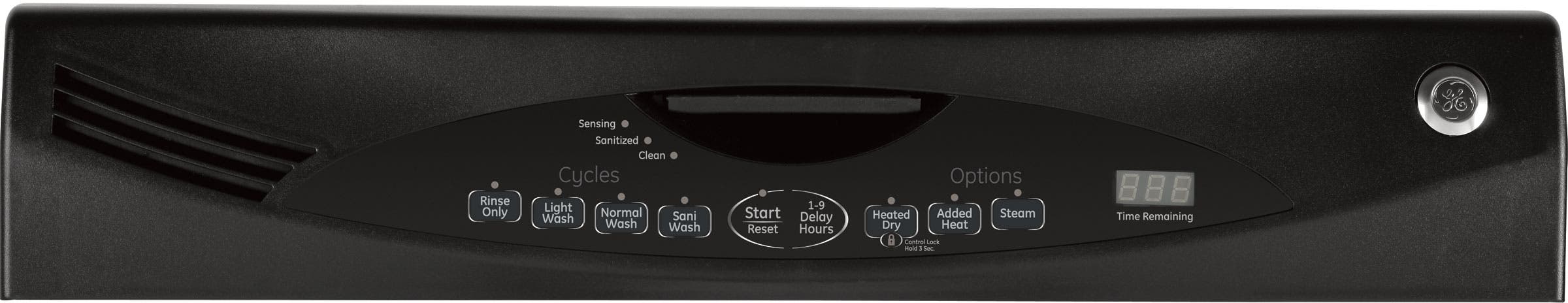 GE GLD6908RBB Black