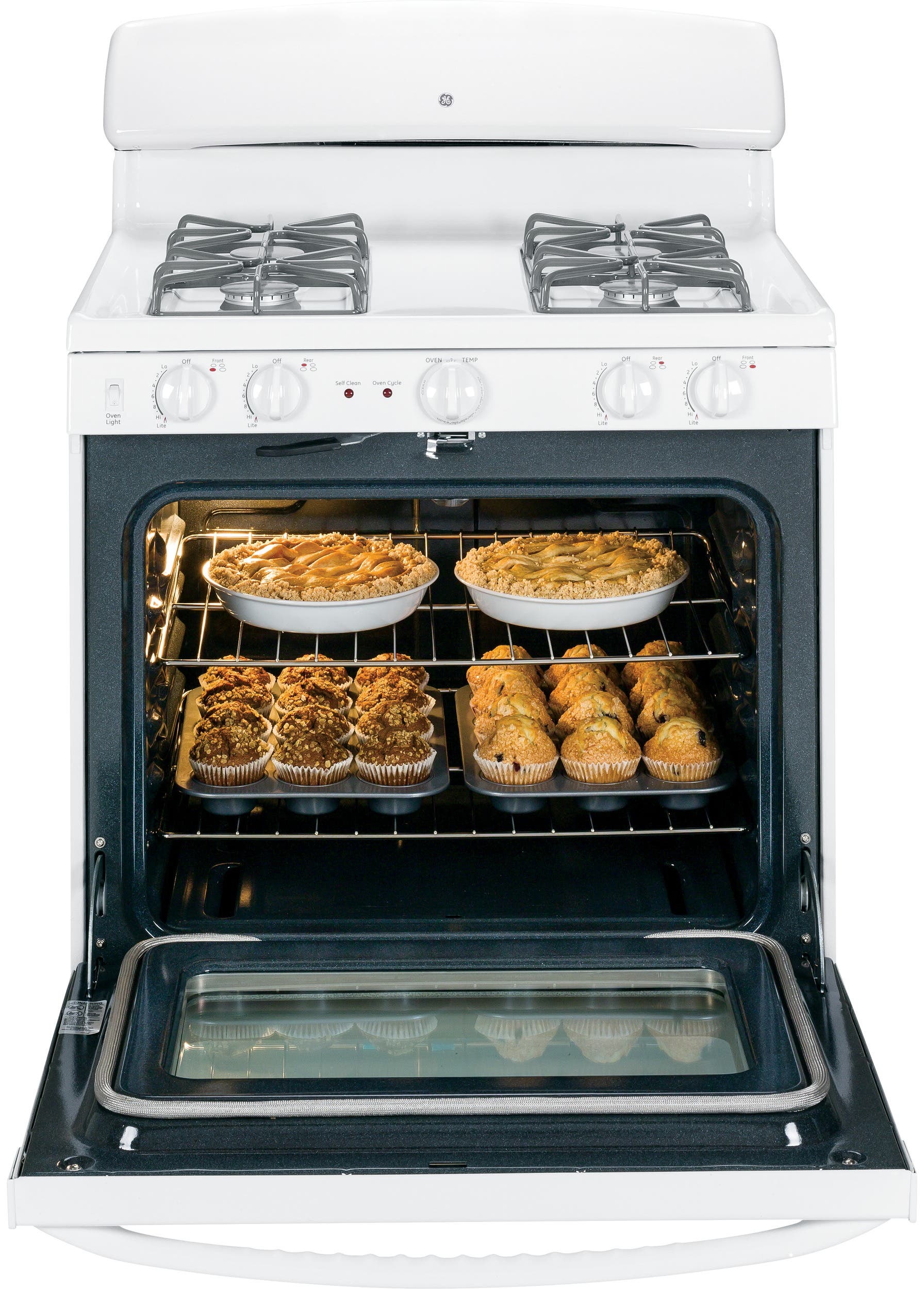GE JGBP27DEMWW 30" Gas Range