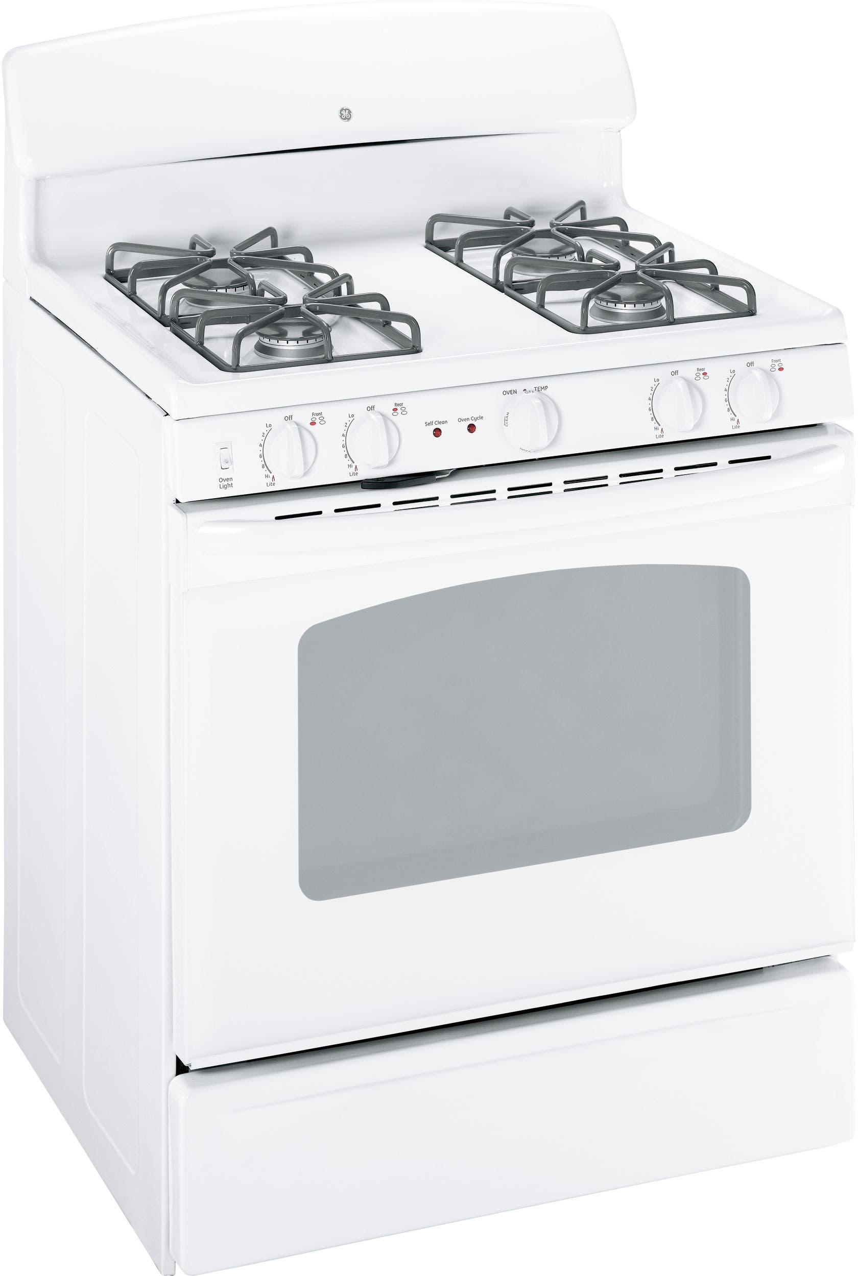 GE JGBP27DEMWW 30" Gas Range