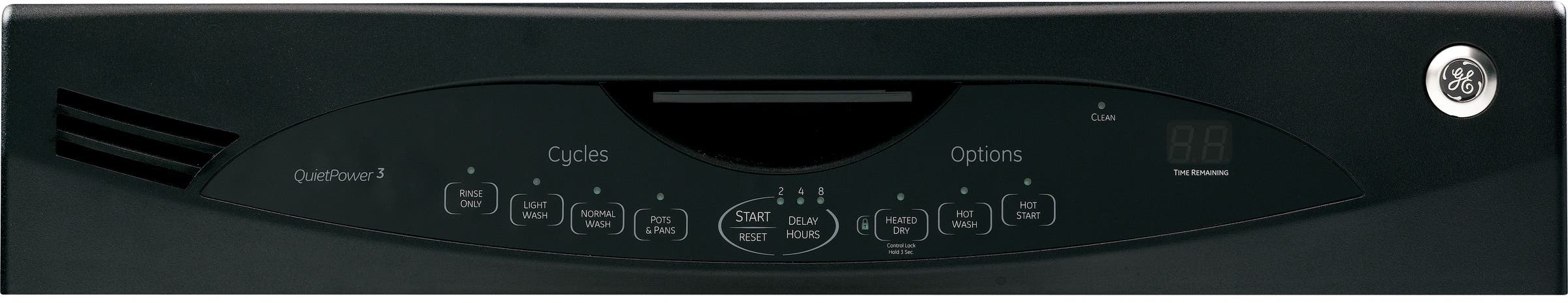 GE GLDA690PBB Black