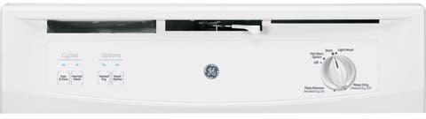 GE GSD2300RWW White