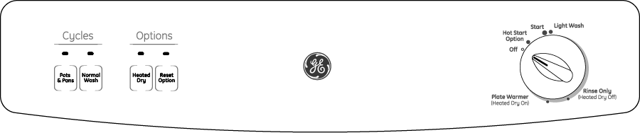 GE GSD2300VBB Black