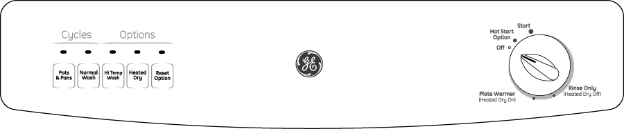 GE GSD3300VBB Black