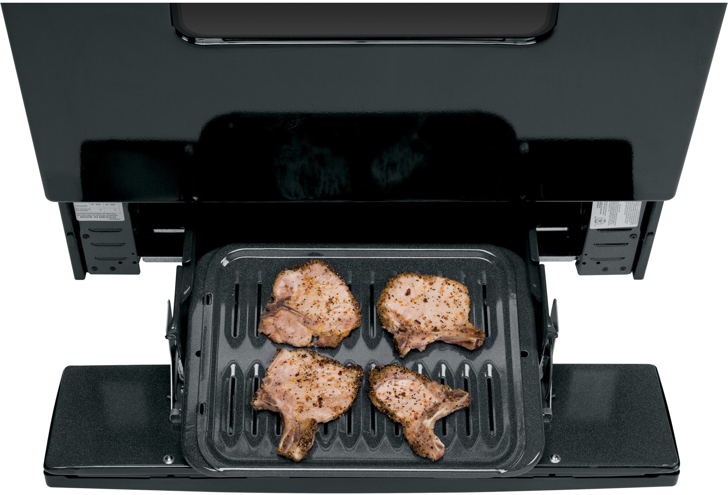 GE JGBS07DETBB Black