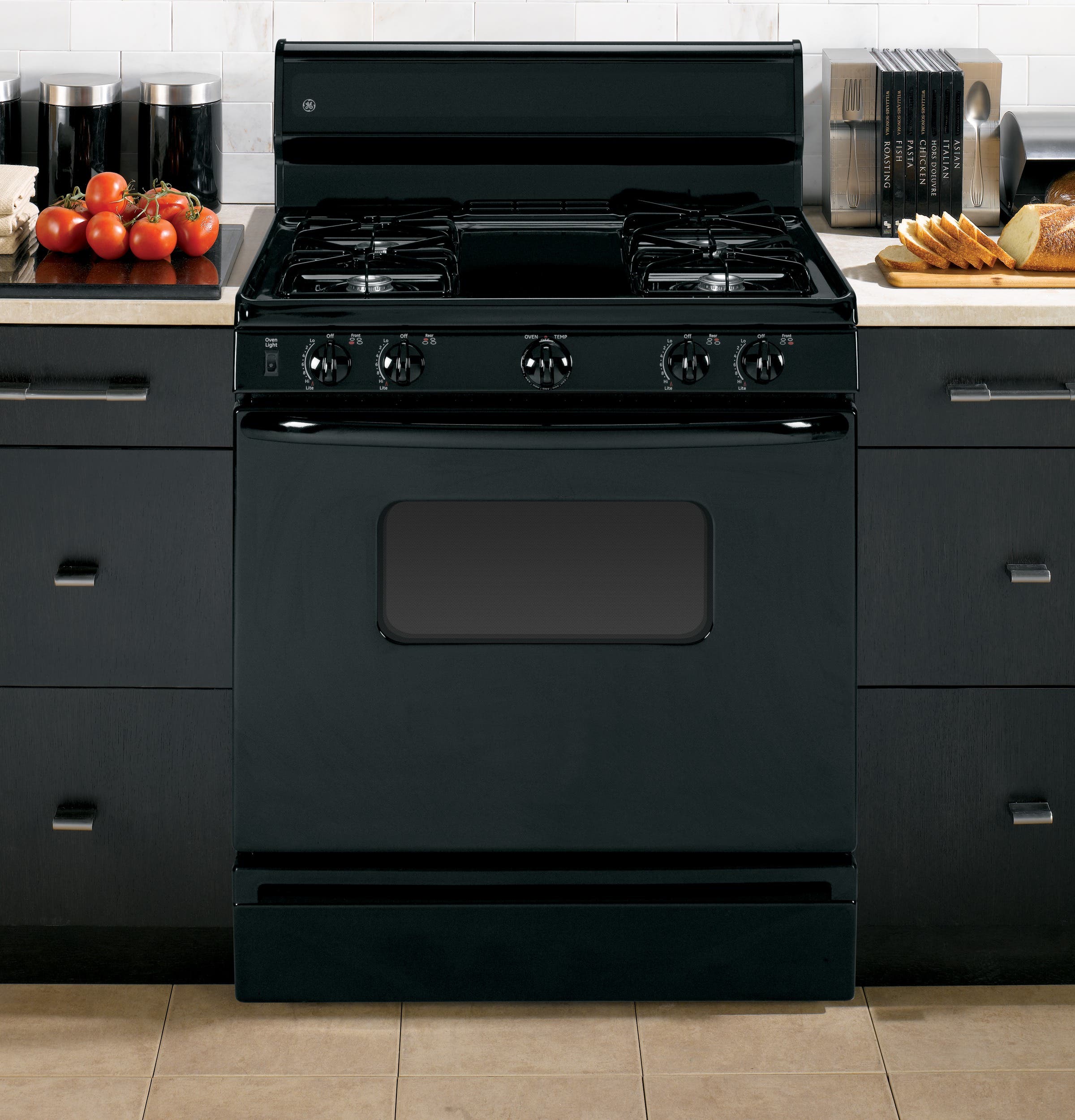 GE JGBS07DETBB Black
