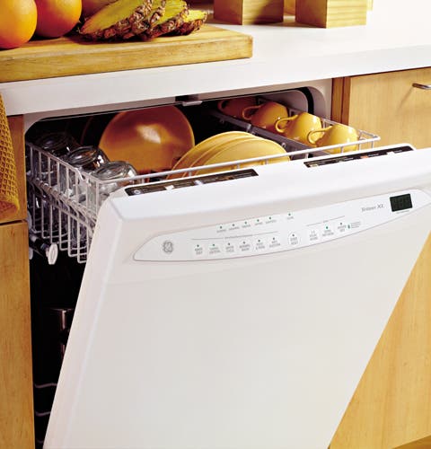 GE GSD6900JWW White On White