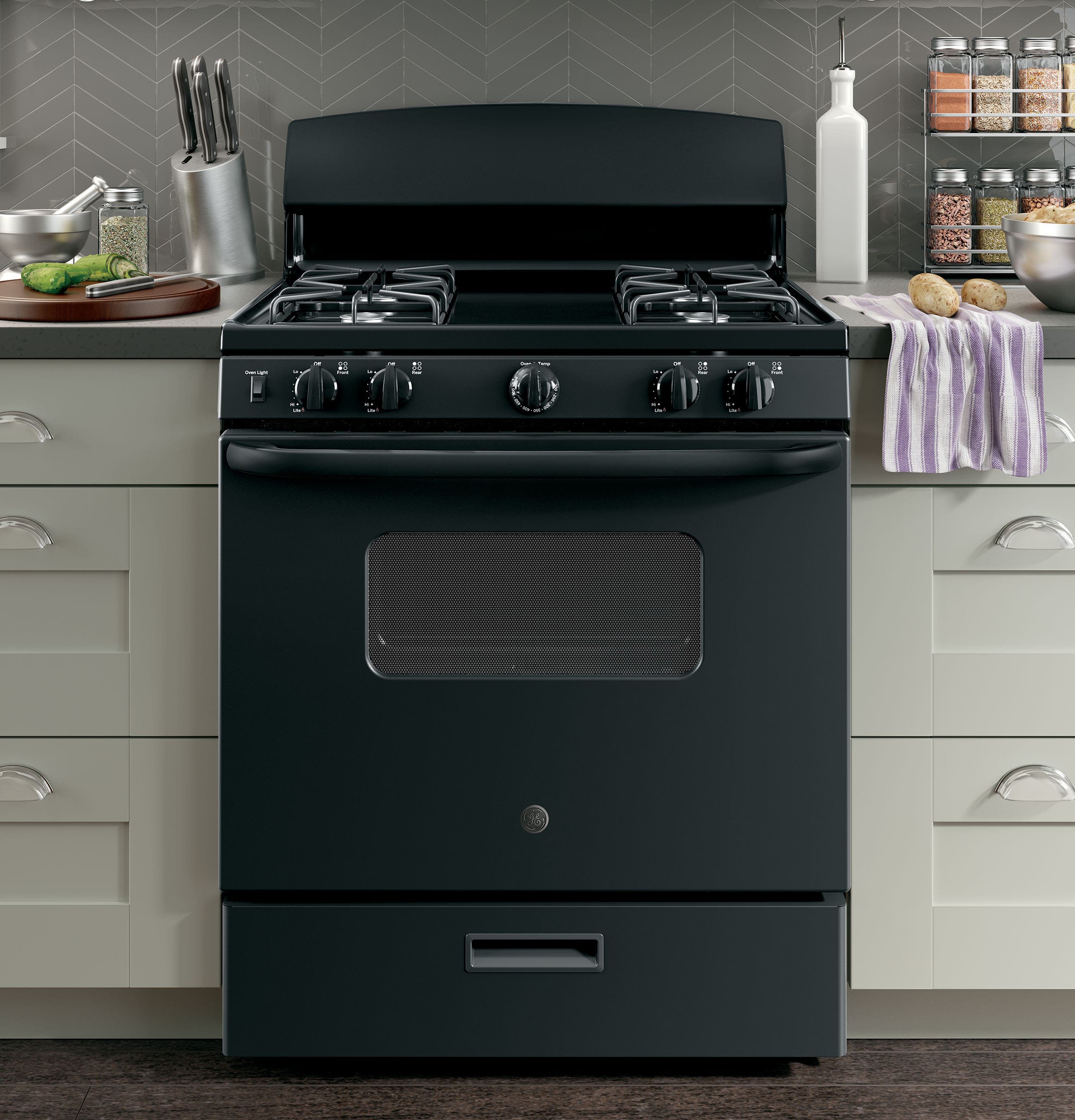 GE JGBS10DEKBB Black