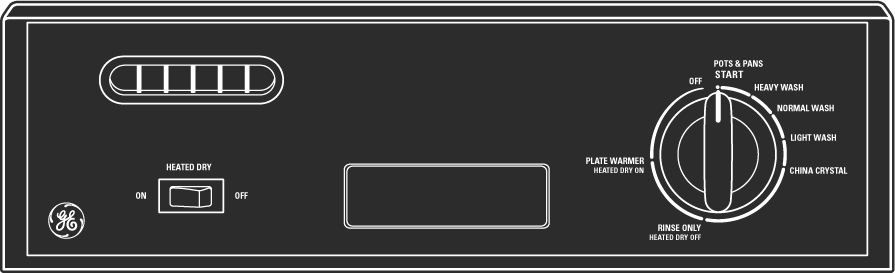 GE GSM1800NBB Black on Black