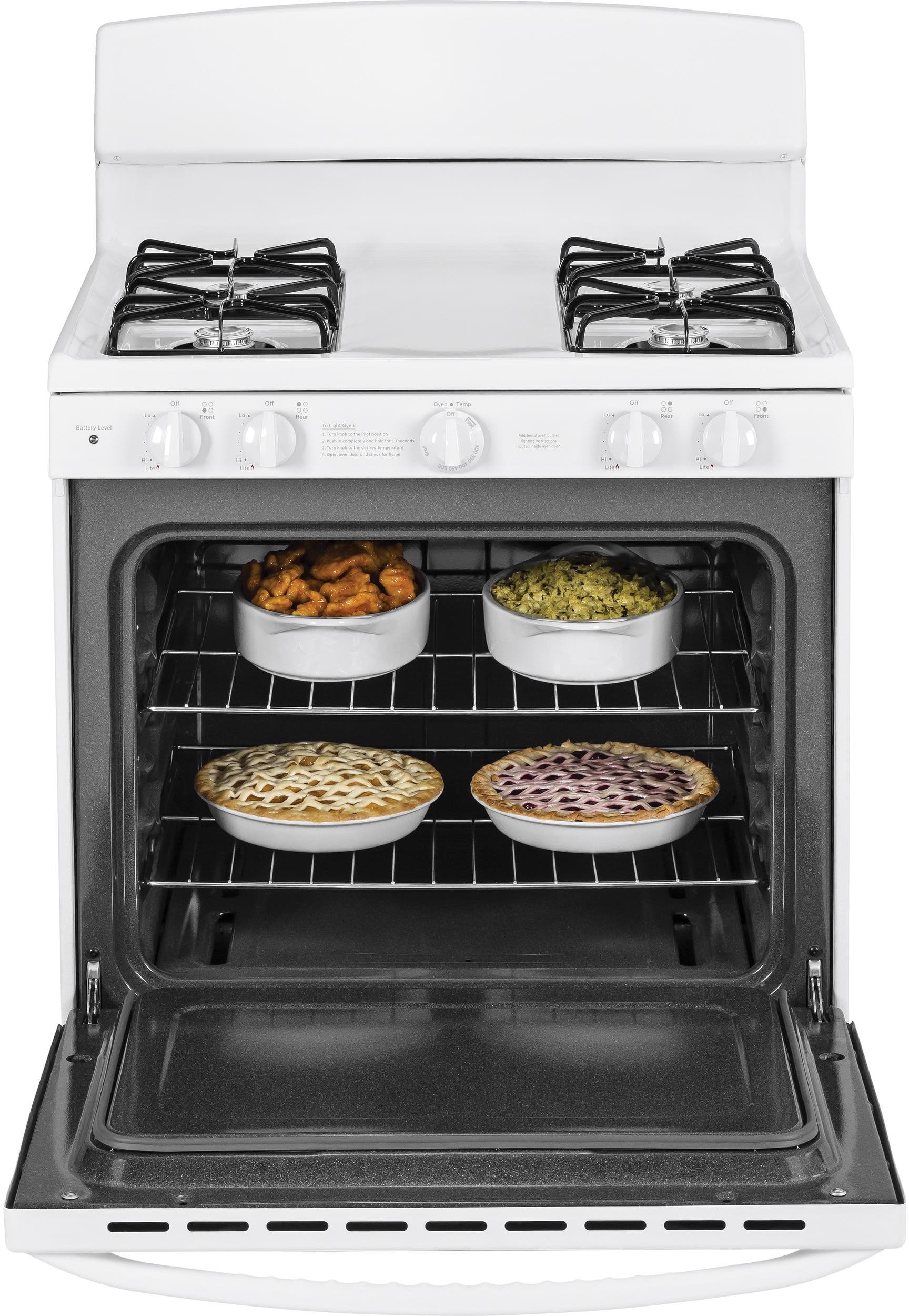 GE JGBS14PCFWW White