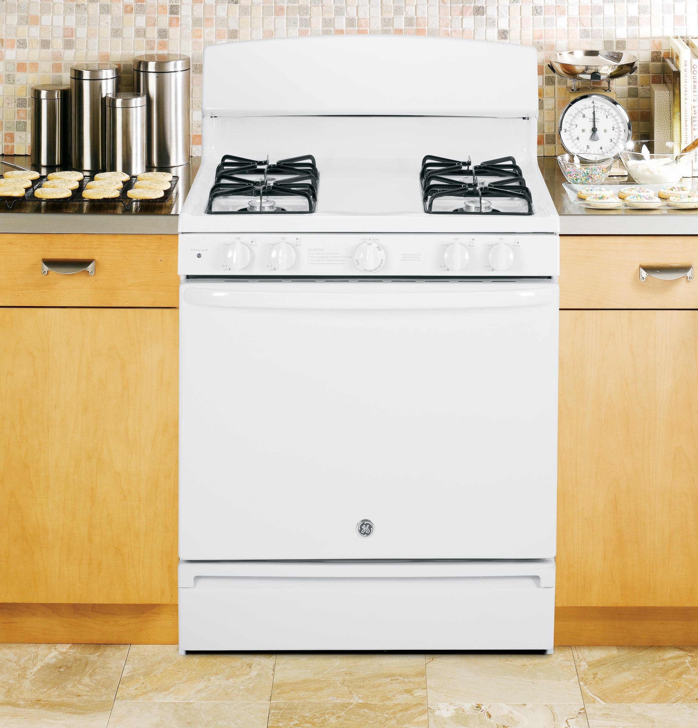 GE JGBS14PCFWW White
