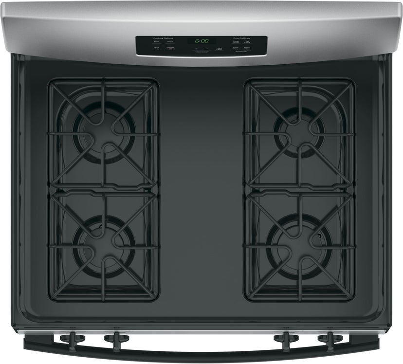 GE JGBS60GEKSA 30 Inch Freestanding Gas Range with 4 Sealed Burne...