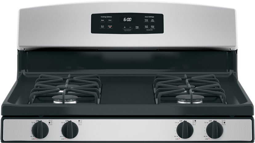 GE JGBS60GEKSA 30 Inch Freestanding Gas Range with 4 Sealed Burne...