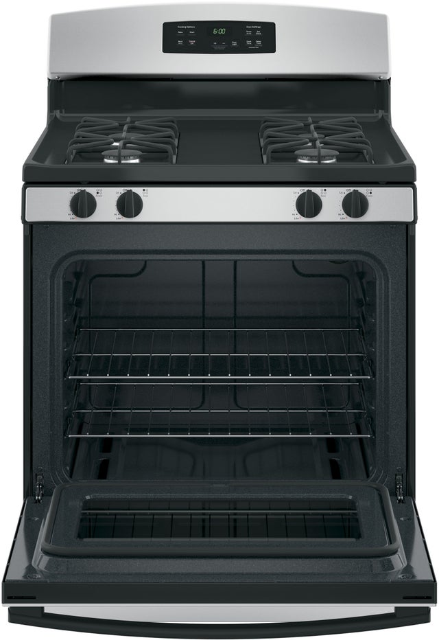 GE JGBS60GEKSA 30 Inch Freestanding Gas Range with 4 Sealed Burne...