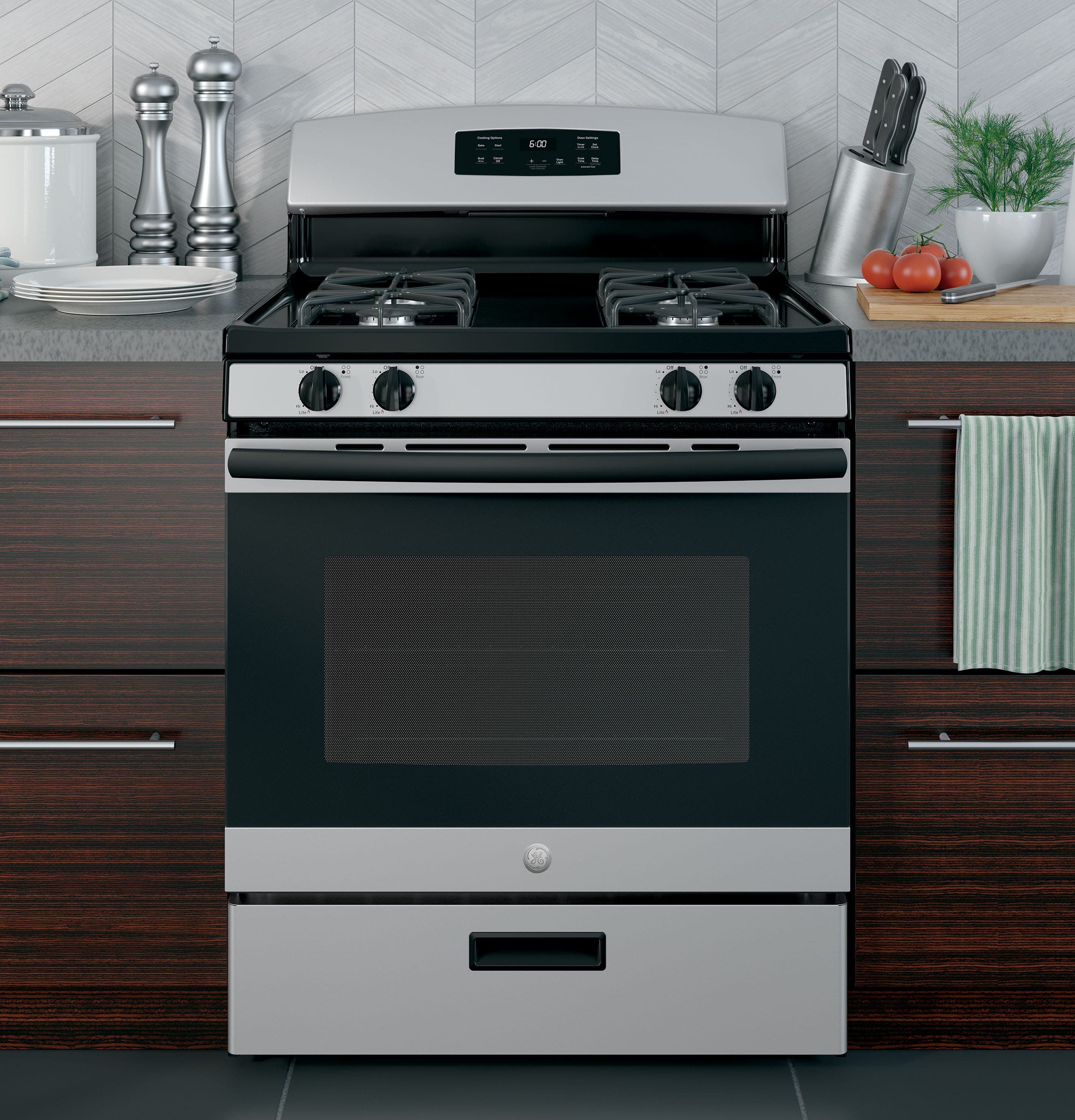 GE JGBS60GEKSA Silver