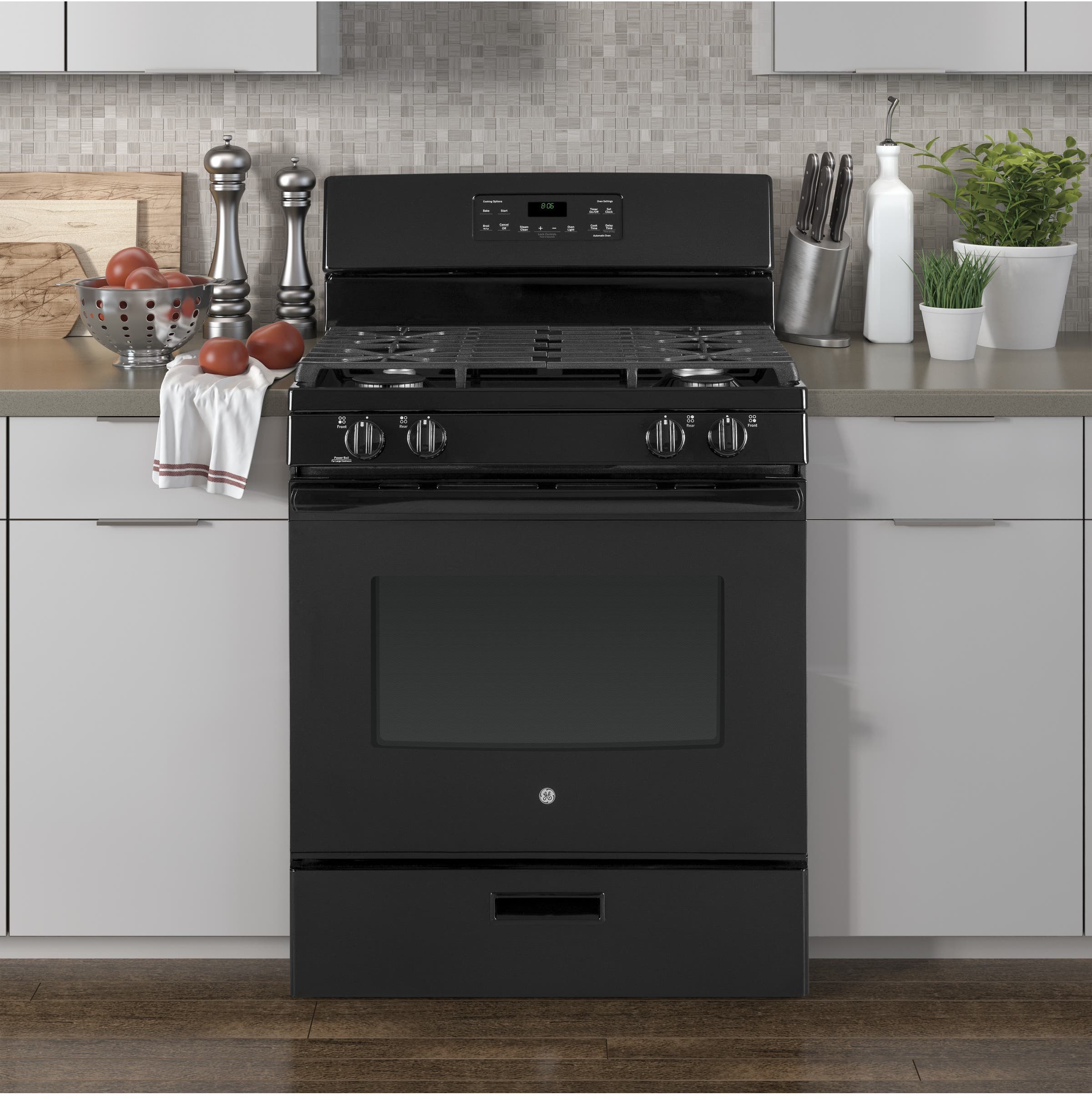 GE JGBS62DEKBB Black