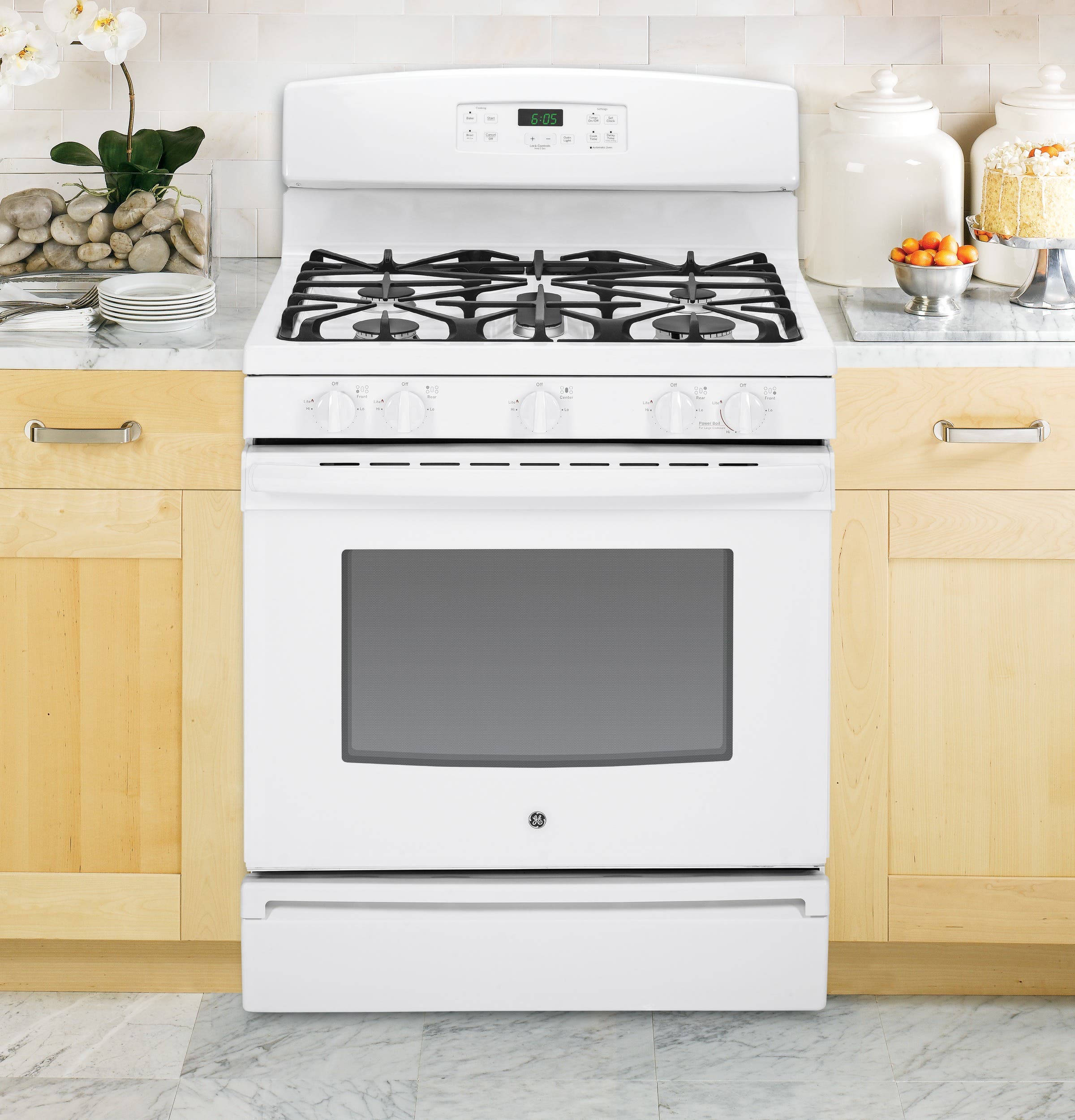 GE JGBS65DEFWW White