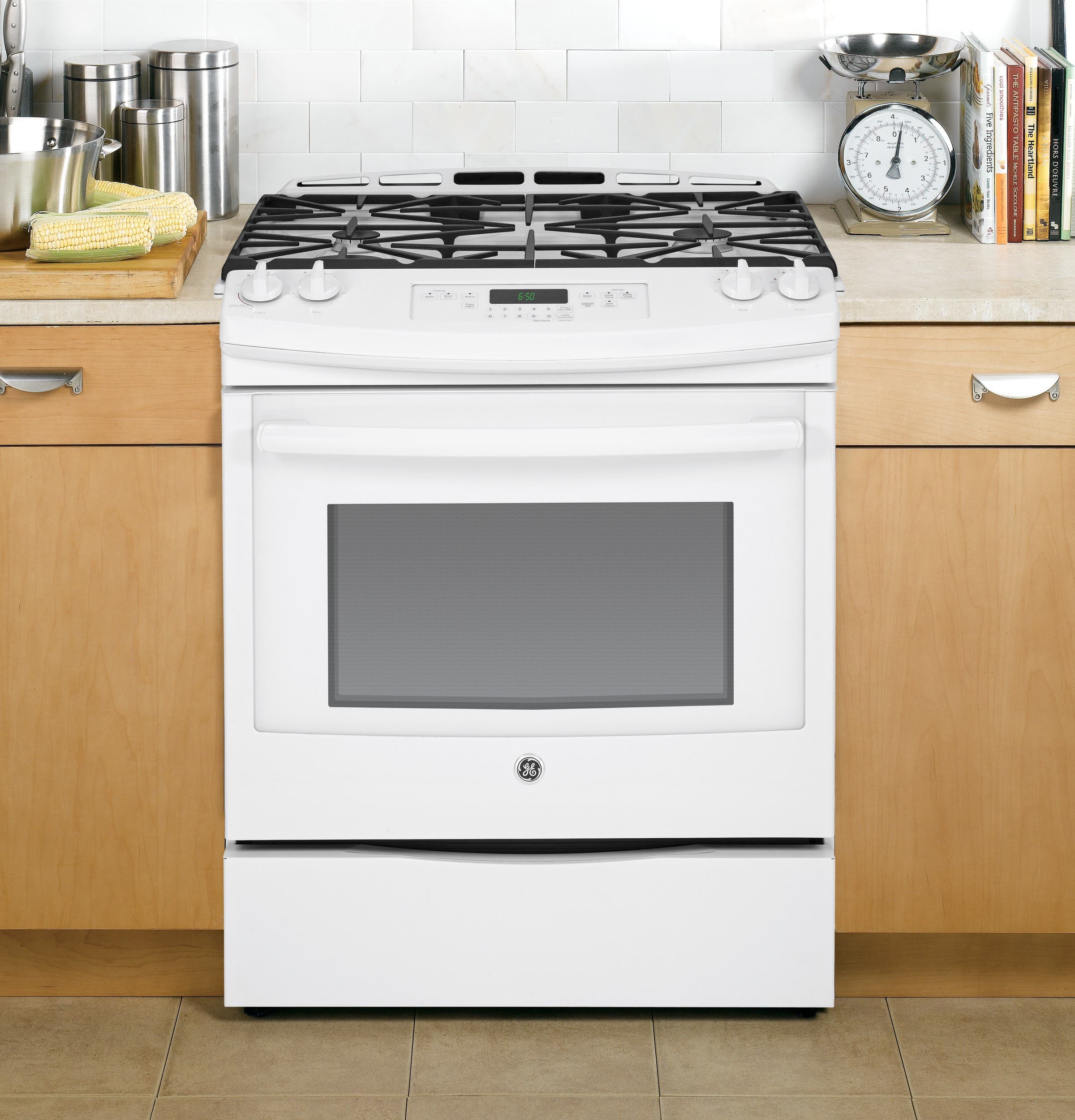 GE JGS650DEFWW White