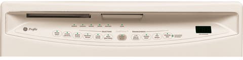 GE PDW7300NCC Bisque on Bisque