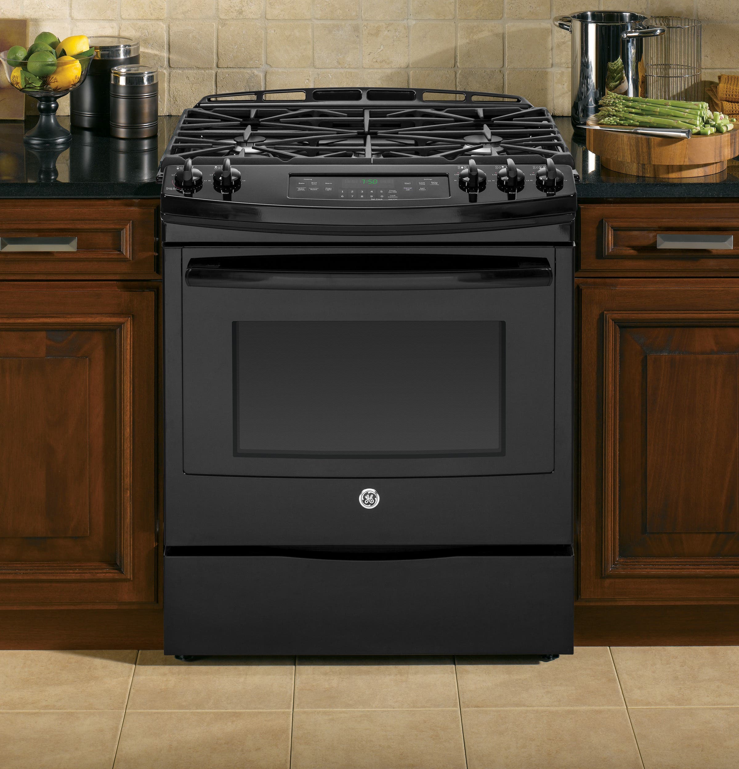 GE JGS750DEFBB Black