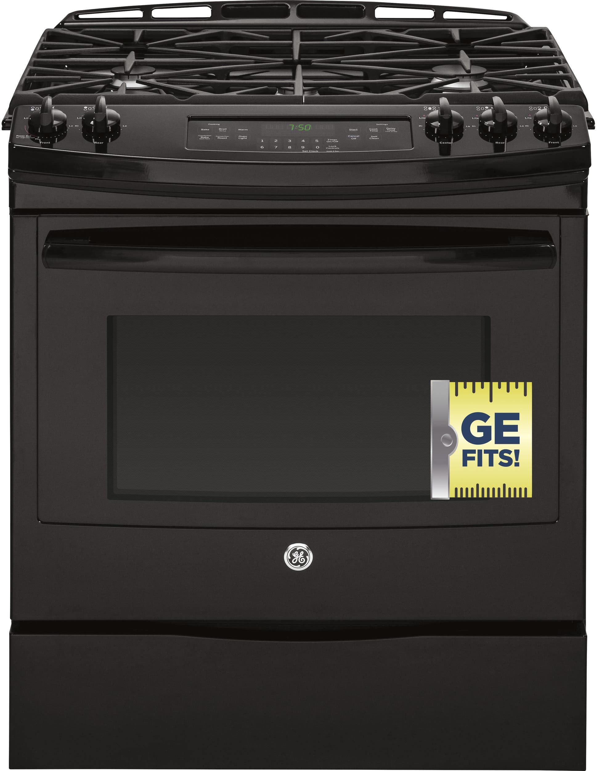 GE JGS750DEFBB Black