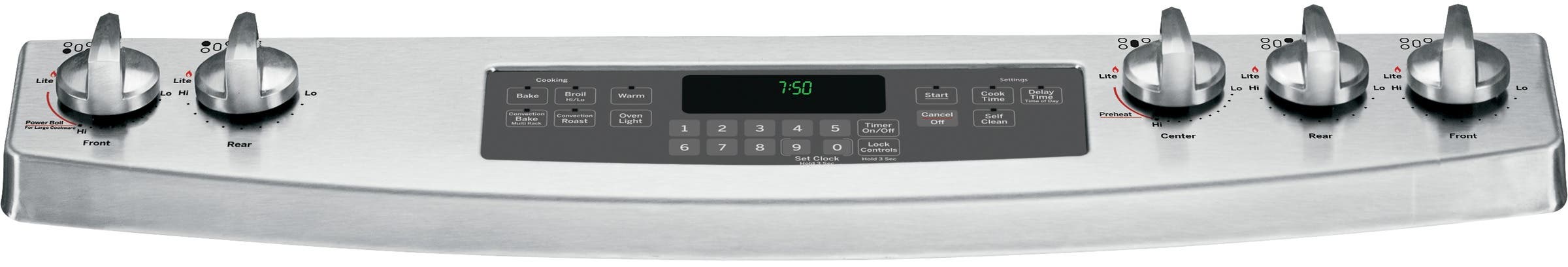 GE JGS750SEFSS Stainless Steel/gray