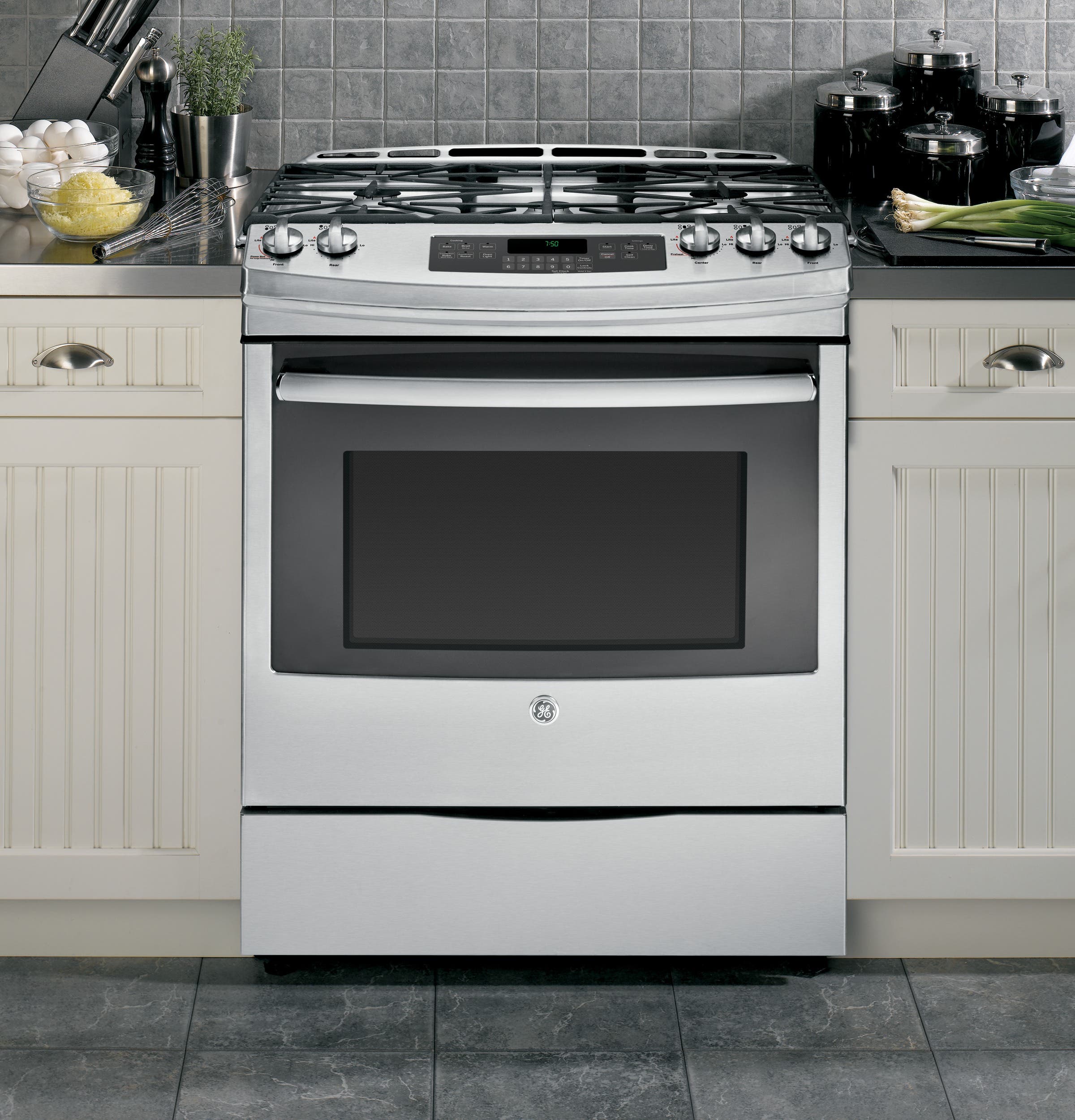 GE JGS750SEFSS Stainless Steel/gray